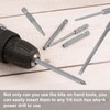 HARFINGTON 7pcs Slotted Screwdriver Bit Set SL1.6/SL2.0/SL2.5/SL3.0/SL4.0/SL5.0/SL6.0 S2 Steel 1/4"