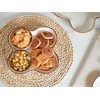 ONEMORE Chip and Dip Serving Set, 8.5 inch Speckled Ceramic