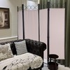FDW 4 Panel Room Divider and Folding Portable Partition Screen,