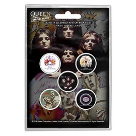 Queen Button Set / Badges Set # 7 Bohemian Rhapsody