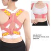 Posture Corrector Adjustable Clavicle Support Double Fixation Comfortable Adjustable Upper