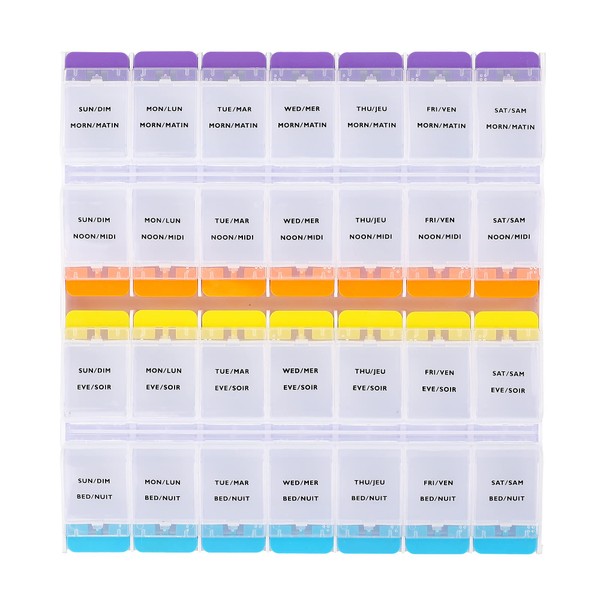 BIOS Living Easy Open Push Tabs, 4 x Daily Pill