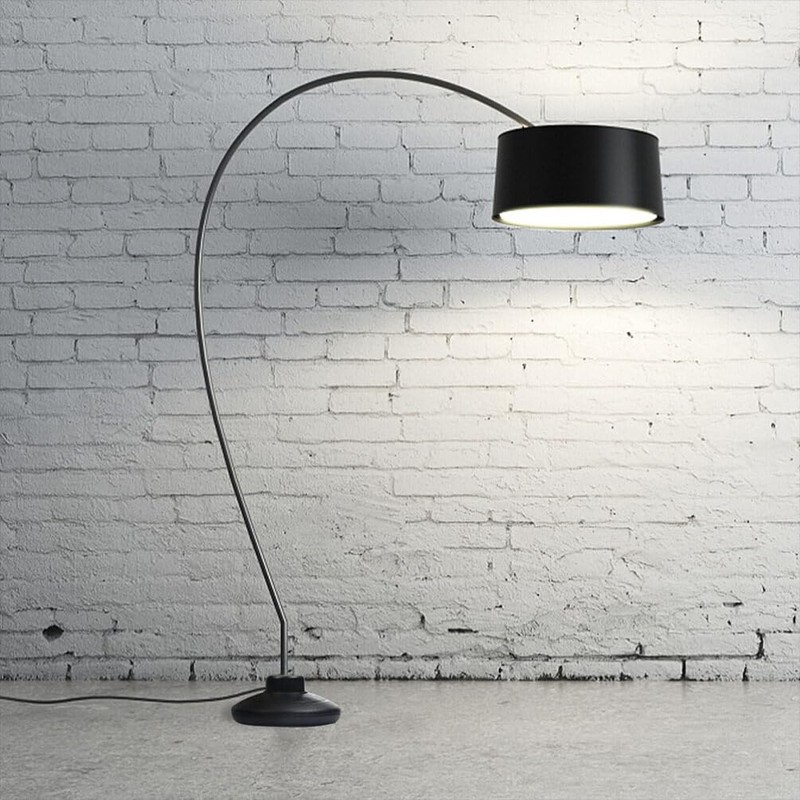 TEHAUX Floor Light Foot Lamp Floor 6pcs Light Round Pedal