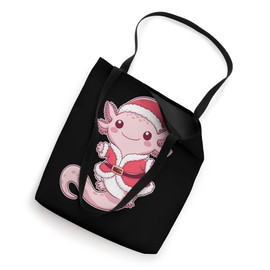 Axolotl Lover Merry Xmas Christmas Day Santa Claus Tote Bag