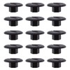 50x Plastic Unthreaded Nylon Nut Clips 4mm hole large 24mm