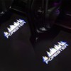 2 pcs Non-Fading LED Car Door Logo Lights Courtesy Projector