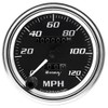 Equus 7072 3-3/8" Mechanical Speedometer, Chrome with Black Dial