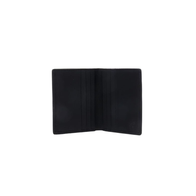 Mandarina Duck Mens Dual Travel Accessory Wallet - Black, black