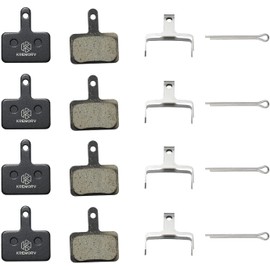 KREMORV 4 Pairs Bike Brake Pads Bicycle Disc Brake Pads Compatible with Shimano B01S Deore TRP Tektro