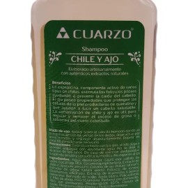 Shampoo Cuarzo Chile y Ajo 550 ml