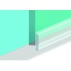 Croydex Translucent Bath Screen Seal Kit for 1-8mm Gaps, 1000mm