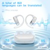 IAMJOY Language Translation Earbuds, 163 Language Translator Earbuds 3-in-1 Two