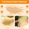 MMH 100PCs Disposable Air Fryer Paper Liners Square, 7.9inches Bottom