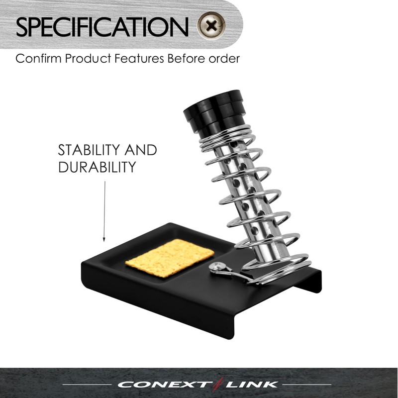 Conext Link 1pc Soldering Iron Stand Spring Holder Support Station