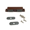 Double Magnetic Catch in Brown - 10 Pack