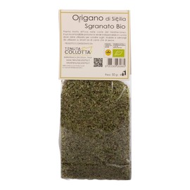 Tenuta Collotta® - Oregano Dried Organic 50 g - 100% Italian - Made in Sicily