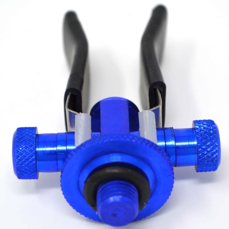 Phoxinus Anodised Aluminium Butt Rests. Adjustable rod rests to suit