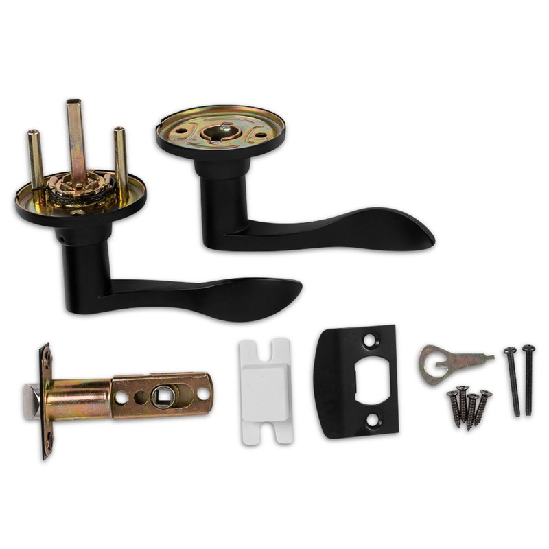 Berlin Modisch Passage Lever Door Handle [Non-Locking Lever Set] for