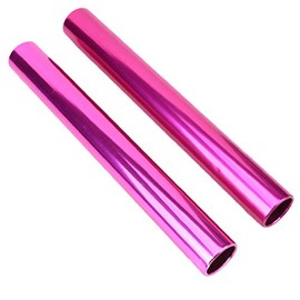 VGEBY Relay Baton,Aluminum Relay Baton Track Sport Game Rod for Training Competition(Purple)