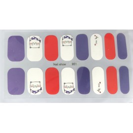 Nail Show Color   Nail Polish Strips . 16ct.    NS951.    Read Description Below