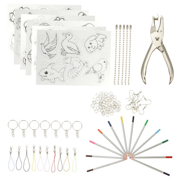 Operitacx Heat Shrink Plastic Kit Shrink Art Kit for Boys