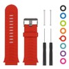 Meifox Compatible With Garmin Forerunner 920xt Band,Solf Silicone Replacement Band