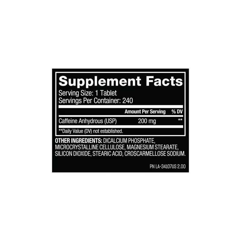 Cafeina Mutant Caffeine Energia Focus 240 Tabletas L