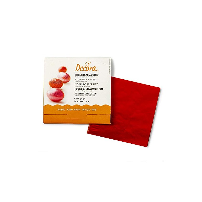 Decora 0796207 CF 150 Fogli Rosso 50 G 10 X