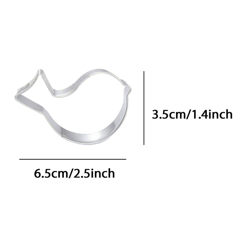 WDYJMALL Cartoon Bird Sparrow Cookie Cutter