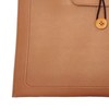 PU Leather Computer Bag Thin Lightweight Handheld Laptop Tote Bag