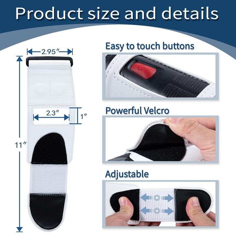 Kanmoon Adjustable Golf Rangefinder Magnetic Strap, Magnetic Rangefinder Strap Holder