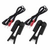 Pack of 2 Microcurrent Ear Clip Electrodes, Conductive Ear Clips