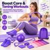 13-Piece Pilates Exercise Kit for Home Workouts – Portable Ball