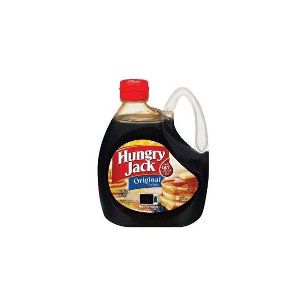 Hungry Jack Syrup Microwavable 27.6oz Bottle (Pack of 3) (Original)