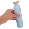 Baluue 3pcs Liquid Dispenser Bottles Refillable Shampoo and Conditioner Containers