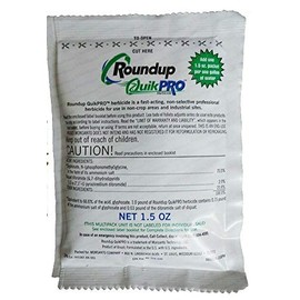 Roundup Quick Pro 73.3% Makes 1 Gallon 1.5 oz. Packet Dry Round Up Quickpro