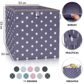 Lifeney storage box, children's cube, cute play boxes, storage basket for children's room, children's storage box, colourful toy boxes.