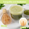 3 Pcs Bamboo Matcha Whisk Set,Handmade Chasen Brush&Spoon Japanese Tea