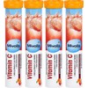 Mivolis Vitamin C effervescent Tablets - Dietary Supplements 4 Packs