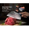Meat Cleaver Chef Knife with Sheath, 7.7 Inch Butcher Knife