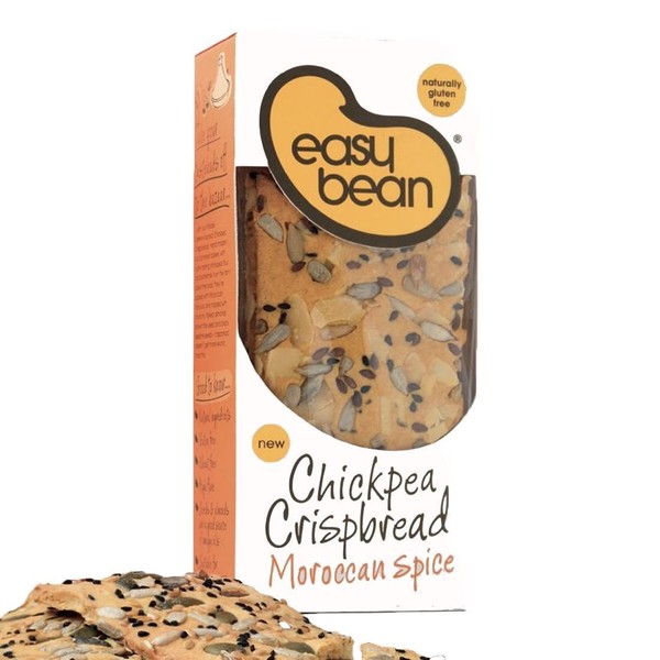 Easy Bean | Chickpea Crispbread - Moroccan | 8 x 110G