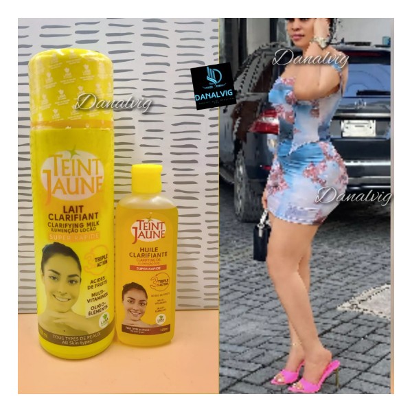 TEINT JAUNE LAIT CLARIFIANT CLARIFYING MILK SUPER RAPID & Super