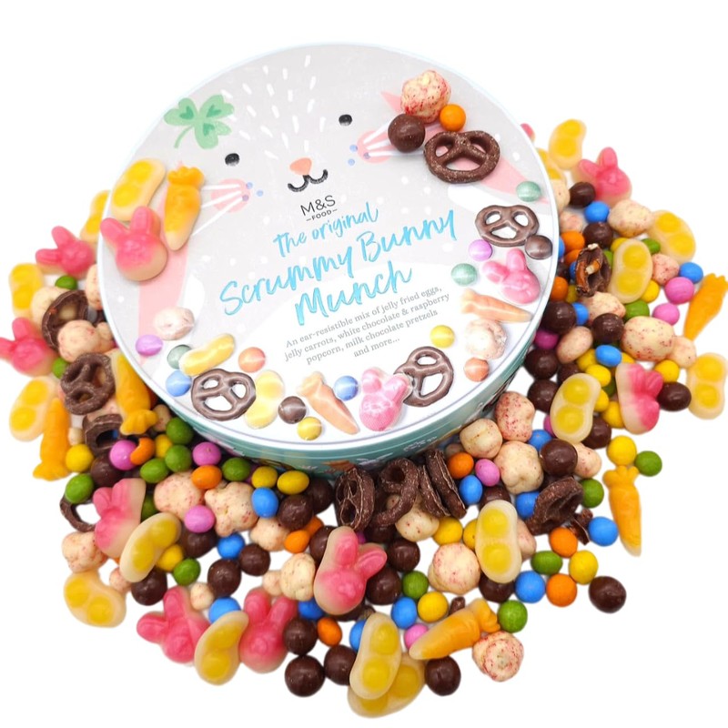 M&S Easter - The original Scrummy Bunny Munch Tin 500g