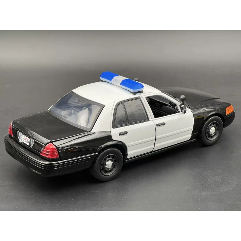 Non-operating Lightbar 1/18 Scale Clear Blue Code 3 MX7000 Lightbar