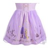 Lito Angels Princess Rapunzel Tulle Dress Up Costume for Kids