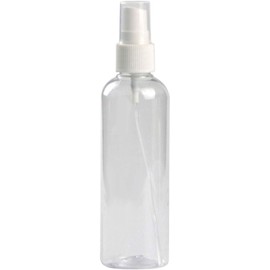 Galepromot Transparent Empty Spray Bottles Refillable Portable Transparent Plastic Bottles Mini Liquid Containers for Travel 100ml Refillable Cosmetic Spray Bottles