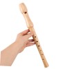 Vaguelly Wooden Eight Hole Clarinet for Beginners Elegant Music for