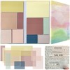 500 Transparent Sticky Notes Transparent Sticky Notes, Colourful Transparent Set
