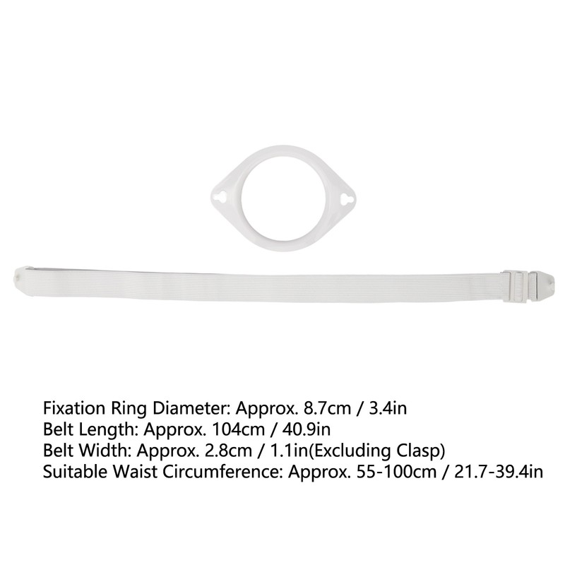 Ostomy Reinforcement Belt Length Adjust Smoothing Surfaces Colostomy Bag Fixation