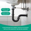 Siphon Sink - Universal Syphon Bathroom Sink 1 1/4 Inch